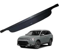 WEIQQI Car Retractable Cargo Cover Parcel Shelf for Mitsubishi Outlander 2.4L Electric Tailgate 2013-2021, Waterproof Trunk Cover Security Shield Shade Rear Trunk Cover