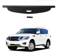 WEIQQI Car Retractable Cargo Cover Parcel Shelf for Nissan Armada Patrol Y62 2011-2024, Waterproof Trunk Cover Security Shield Shade Rear Trunk Cover