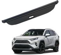 WEIQQI Car Retractable Cargo Cover Parcel Shelf for Toyota RAV4 2020-2024, Waterproof Trunk Cover Security Shield Shade Rear Trunk Cover