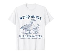 Weird Aunts Build Characters Aunt Goose Auntie Club Women T-Shirt