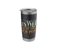 Weird Being Same Age As Old People Ironic Sarcastic Dad-Joke Stainless Steel Insulated Tumbler