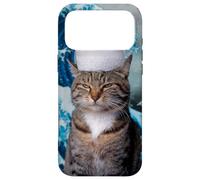 Weird Cat with Koi and Great Wave of Kanagawa Case for iPhone 17 Pro Max