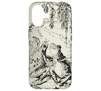 Weird Cottagecore Goblincore Strange Dancing Frogs Case for iPhone 17