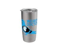 Weird Doctor Pigeon Anatomical Human Heart Weirdcore Stainless Steel Insulated Tumbler