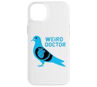 WEIRD DOCTOR Pigeon Realistic Human Heart Anatomy Blue Case for iPhone 14 Plus