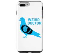 WEIRD DOCTOR Pigeon Realistic Human Heart Anatomy Blue Case for iPhone 7 Plus/8 Plus