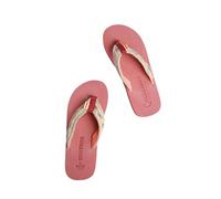 Weird Fish Adila Braided Flip Flops In Rose Gold Rose Gold 7