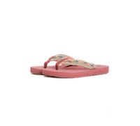 Adila Braided Flip Flops Weird Fish Rose Gold 5