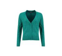 Weird Fish Amiens Mixed Stitch Cardigan Deep Teal Size 22. (Jumper/Sweater/Fleece)