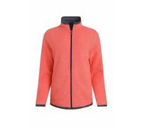 Weird Fish Ariana Full Zip Grid Fleece Hot Coral Size 14. (Jumper/Sweater/Fleece)