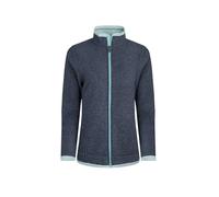 Weird Fish Fleece Ariana Full-Zip Grid Rich Navy Size 18