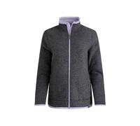 Weird Fish Ariana Full Zip Grid Fleece Washed Black Size 12. (Jumper/Sweater/Fleece)