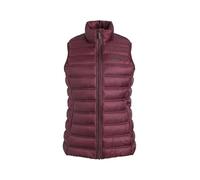 Weird Fish Atissa Lightweight Padded Gilet Aubergine Size 16