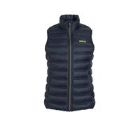 Weird Fish Atissa Lightweight Padded Gilet Navy Blue Size 12