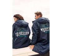 Weird Fish Atlantic Unisex Waterproof Changing Robe Blue Surf Size S/M