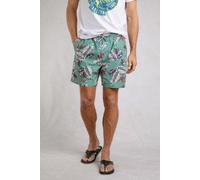 Weird Fish Belukha Printed Swim Shorts Mineral Blue Size 36