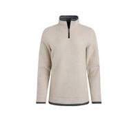 Weird Fish Womens Beye Eco 1/4 Zip Fleece: Ecru: 10 Size: 10, Colour: