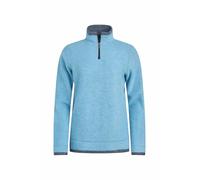 Weird Fish Beye 1/4 Zip Grid Fleece Sky Blue Size 16. (Jumper/Sweater/Fleece)