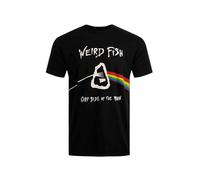 Weird Fish Carp Side Front Print Artist T-Shirt Black Size M