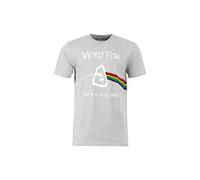 Weird Fish Carp Side Organic Cotton Artist T-Shirt Grey Marl Size M, (18784M527)