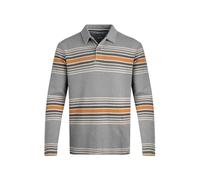 Weird Fish Caudale Heavyweight Stripe Rib Rugby Shirt Limestone Size 2XL