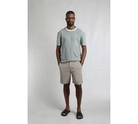 Weird Fish Men's Charleston Textured Chino Shorts in Stone | Size: 38 Weird Fish Stone 38