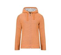 Weird Fish Chicoa Full Zip Macaroni Hoodie Apricot Size 12. (Jumper/Sweater/Fleece)
