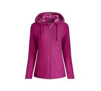 Chicoa Full Zip Macaroni Hoodie Weird Fish Magenta 14