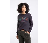 Weird Fish Chidham Womens Graphic Crew Neck Sweatshirt - - Size: 16