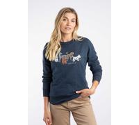 Weird Fish Chidham Womens Graphic Crew Neck Sweatshirt - - Size: 22