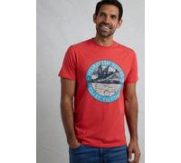 Weird Fish Coasting Eco Front Print Graphic T-Shirt