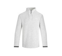Weird Fish Men's Cruiser 1/4 Zip Macaroni Sweatshirt in Ivory | Size: 4XL Weird Fish Ivory 4XL