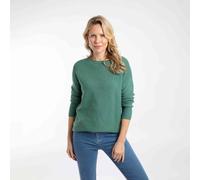 Weird Fish Dalla Knitted Crew Jumper BLUE SIZE 10