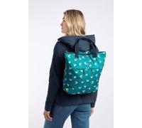 Weird Fish Ekora Printed Polyester Backpack Deep Teal Size ONE