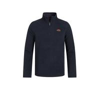 Weird Fish Mens Errill 1/4 Zip Textured Fleece Navy 2XL