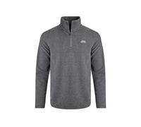Weird Fish Errill Eco 1/4 Zip Textured Fleece Frost Grey Size XL