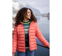 Weird Fish Eshka Lightweight Padded Jacket In Coral Coral 14