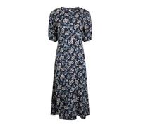 Weird Fish Everly LivaEco™ Printed Viscose Dress Black Iris Size 12