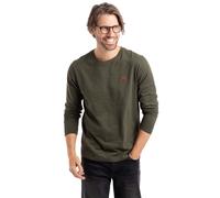 Weird Fish Fins Organic Branded Long Sleeve Tee: Fir Green: 5XL Size: