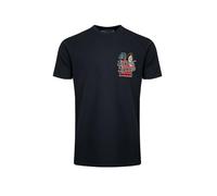 Weird Fish Fish Fighters Back Print Artist T-Shirt Navy Size XL