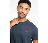 Weird Fish Men's Fished Branded T-Shirt in Navy | Size: Medium Weird Fish Navy M