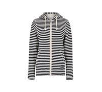 Weird Fish Fisher Full Zip Stripe Eco Macaroni Hoodie Ecru Size 22