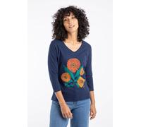 Weird Fish Flower Power Womens Front Print Graphic T-Shirt - - Size: 12