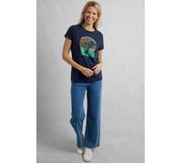 Weird Fish Fly Free Womens Slub Graphic T-Shirt - - Size: 12
