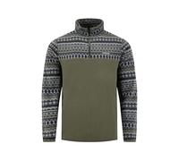 Weird Fish Gilbert 1/4 Zip Printed Microfleece Basil Size 5XL. (Jumper/Sweater/Fleece)