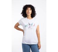 Go Fetch Front Print Graphic T-Shirt Weird Fish White 20