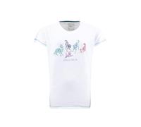 Weird Fish Go Fetch Front Print Graphic T-Shirt White Size 16