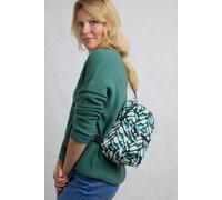 Weird Fish Hanni Printed Crossbody Bag In Bottle Green Bottle Green One Size