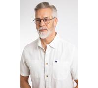 Weird Fish Hinton Mens Textured Crepe Shirt - - Size: S