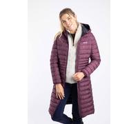 Weird Fish Iryssa Lightweight Padded Mid-Line Hooded Jacket In Purple Purple 8